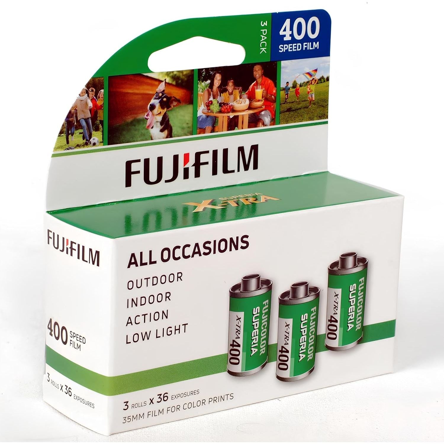 FUJIFILM TRIPACK COLOR 400 36 - SCONTO QUANTITA'