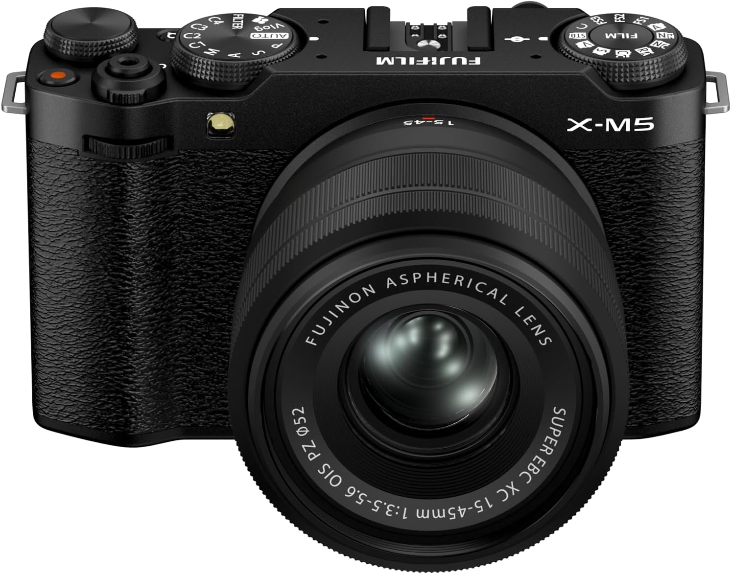 FUJIFILM X-M5 15-45 F3.5-5.6 OIS PZ BLACK GARANZIA ITALIA 2 ANNI