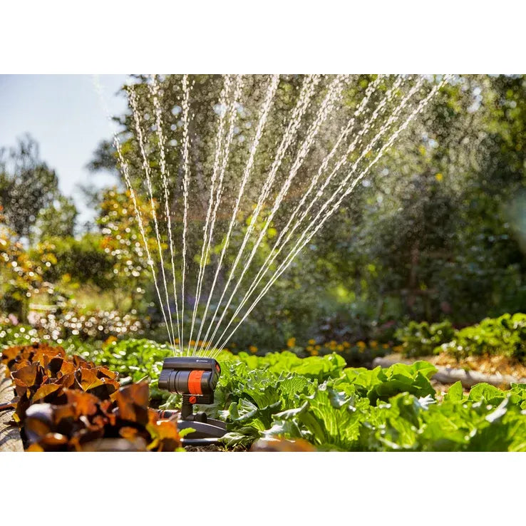 Gardena AquaZoom Compact – Irrigatore Oscillante per Aree Compatte