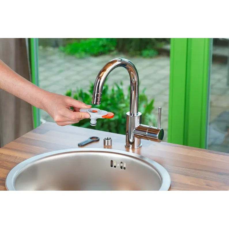 Gardena Adattatore per Rubinetti da Interno – Collegamento Rapido per Irrigazione
