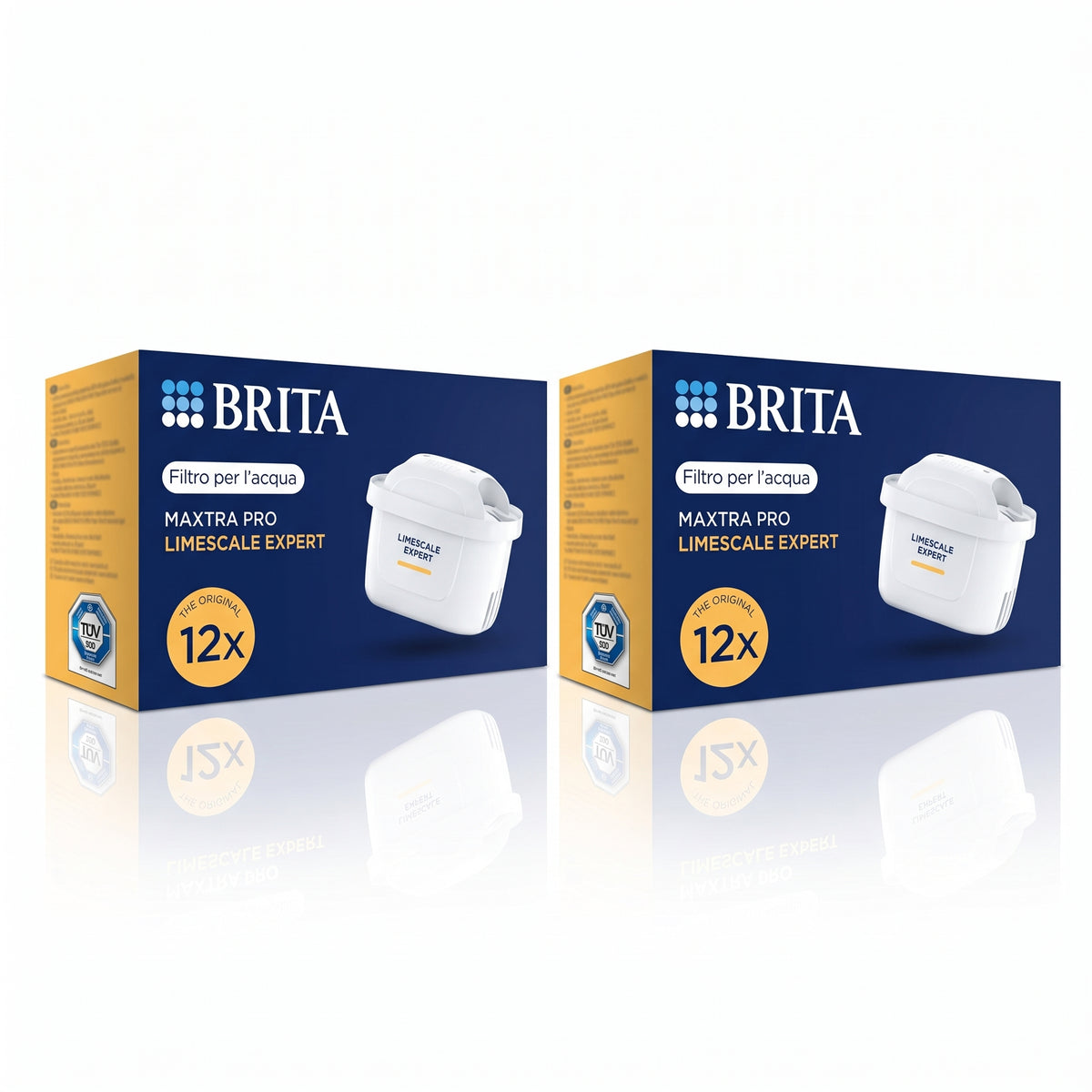 Brita Filtri MAXTRA PRO Limescale, Cartucce per Caraffe Filtranti (Confezione da 24)
