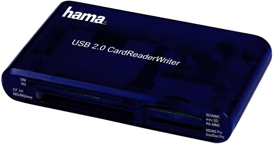 HAMA LETTORE UNIVERSALE MEMORY CARD 35 IN 1 USB 2.0