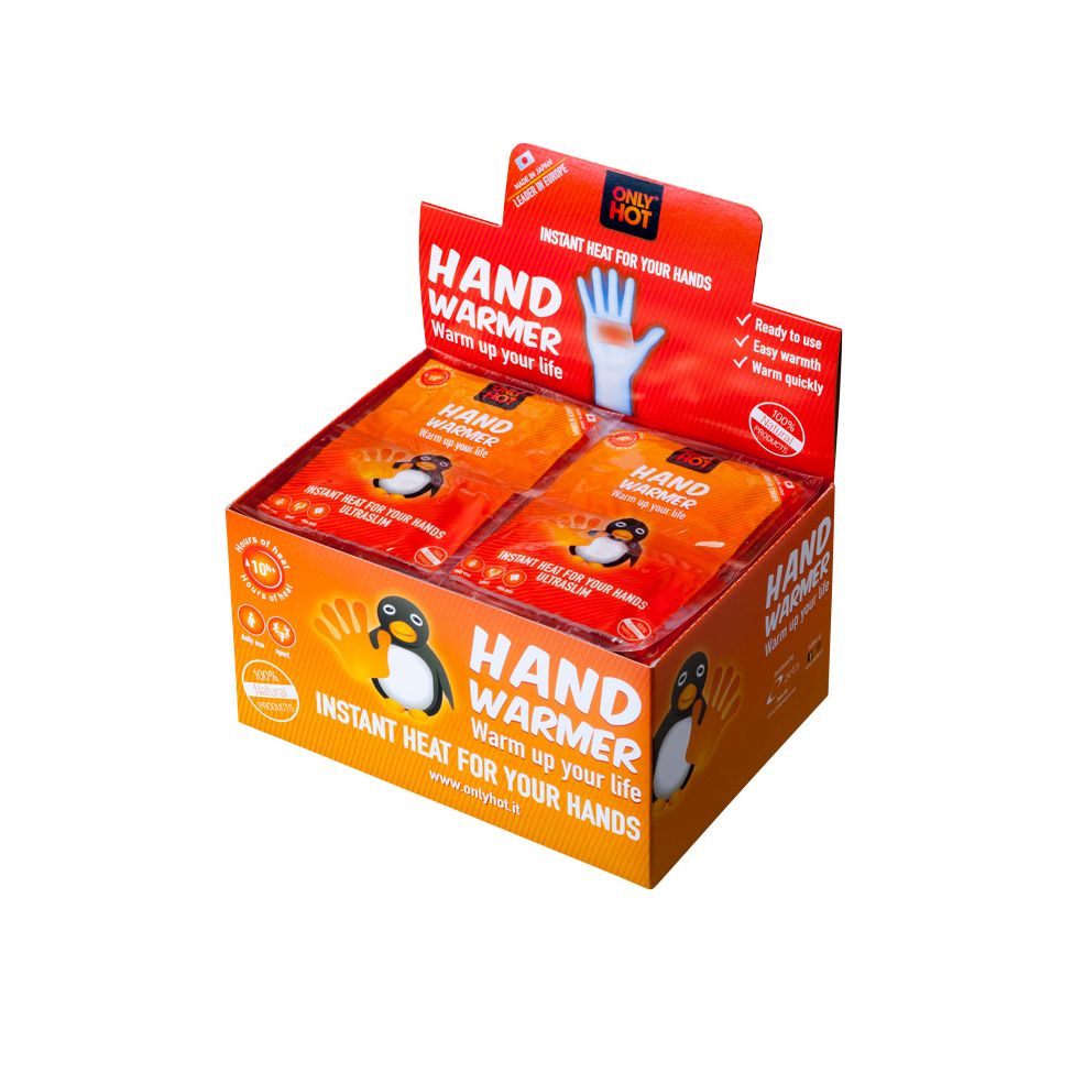 Only Hot Hand Warmer – Scaldamani fino a 10 Ore, 2 Pezzi