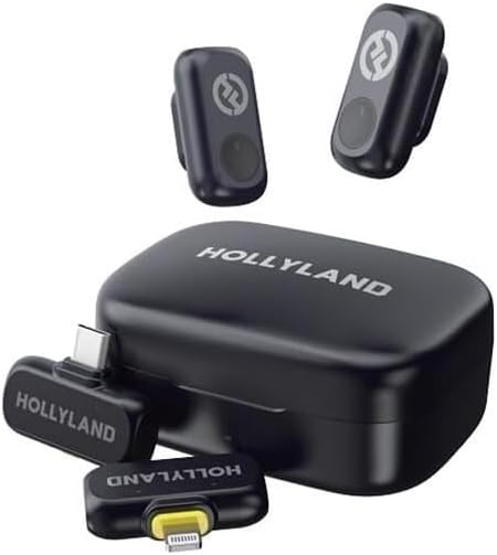 HOLLYLAND LARK A1 COMBO WIRELESS KIT FOR SMARTPHONE - GARANZIA UFFICIALE ITALIA 2 ANNI