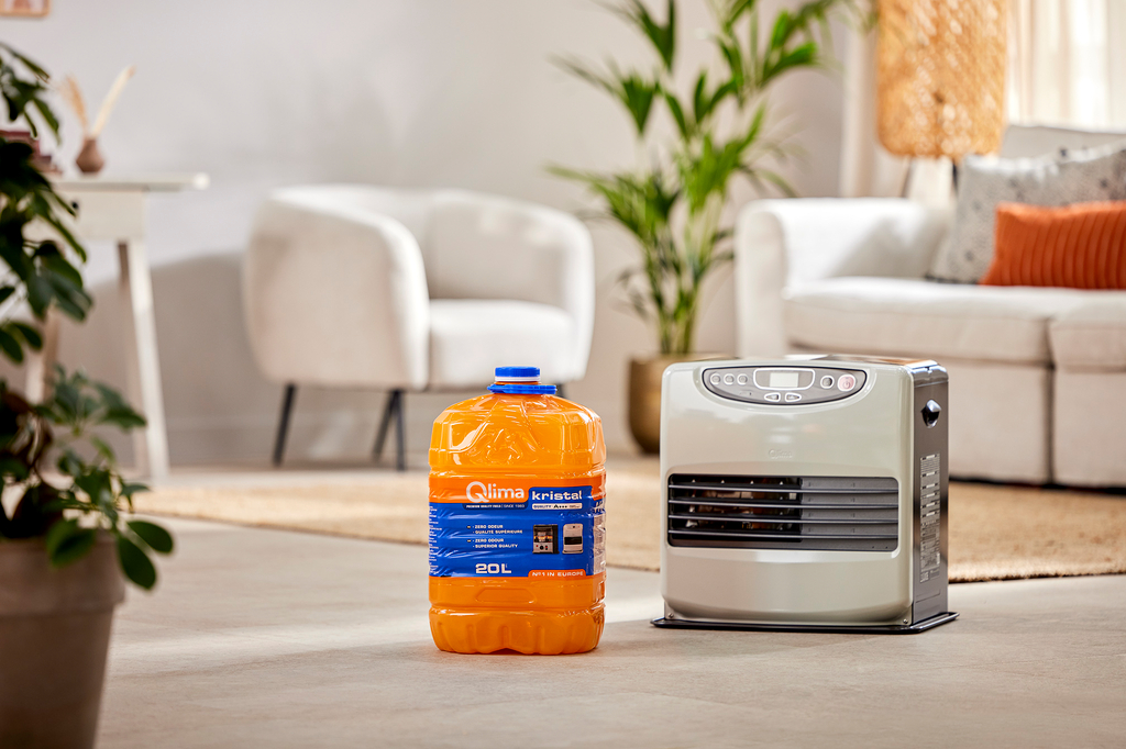 Qlima Kristal Combustibile Per Stufe Portatili Inodore 20 Lt SCONTO QUANTITÀ