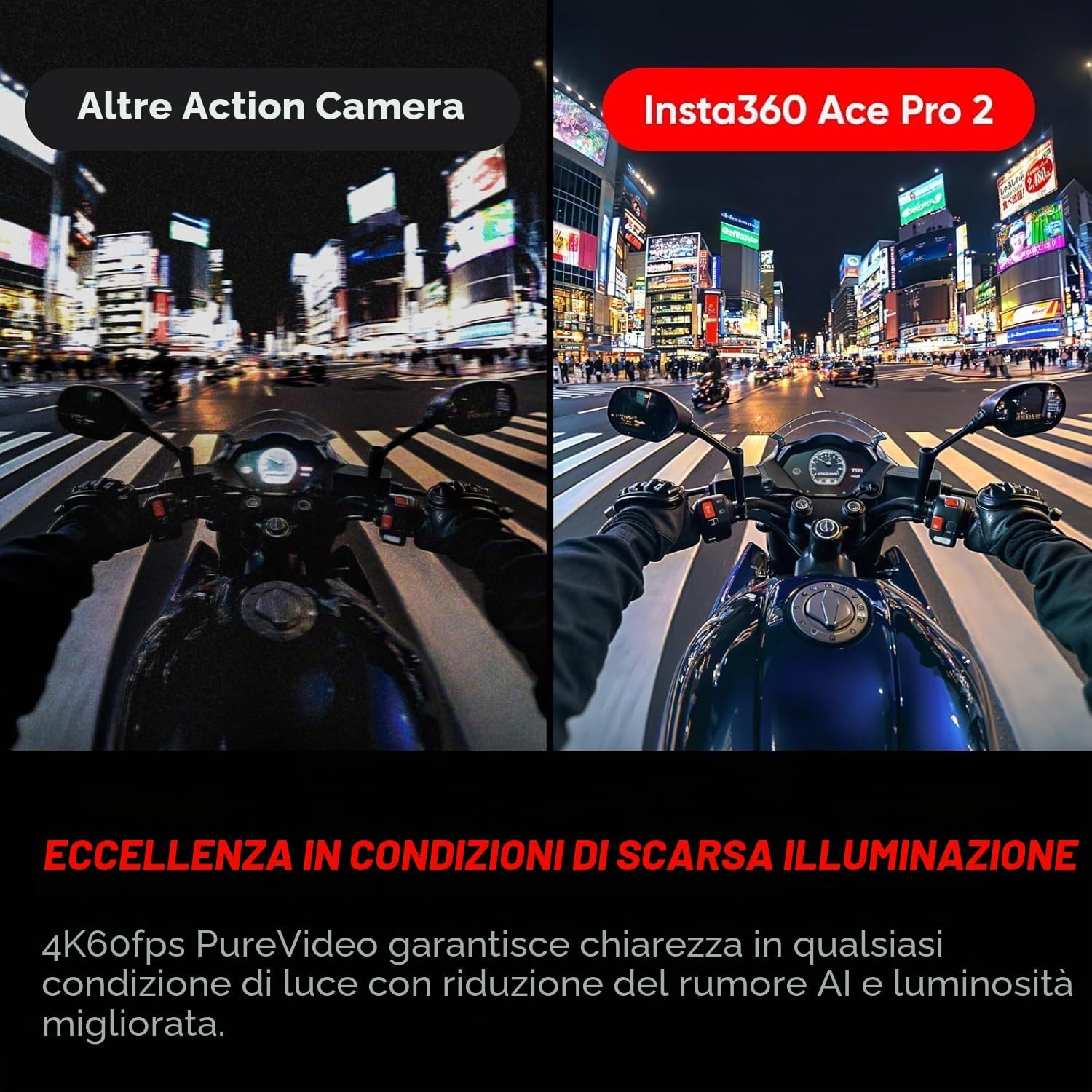 Insta360 ACE PRO2 DUAL BATTERY BUNDLE - GARANZIA UFFICIALE ITALIA 2 ANNI