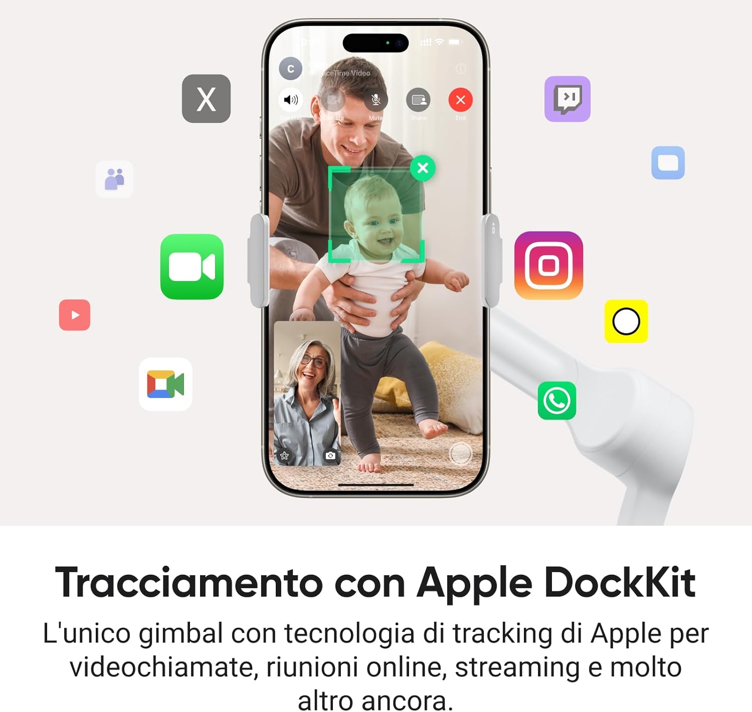 Insta360 FLOW 2 PRO STANDARD - GARANZIA UFFICIALE ITALIA 2 ANNI