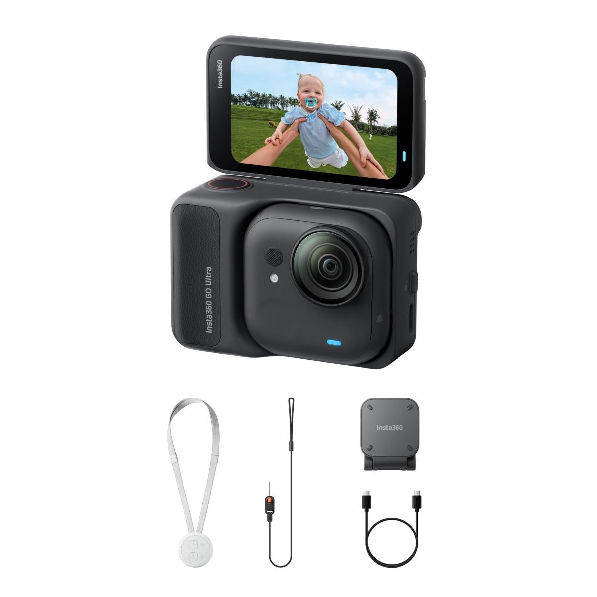 Insta360 GO ULTRA CREATOR BUNDLE MIDNIGHT - GARANZIA UFFICIALE NITAL 2 ANNI