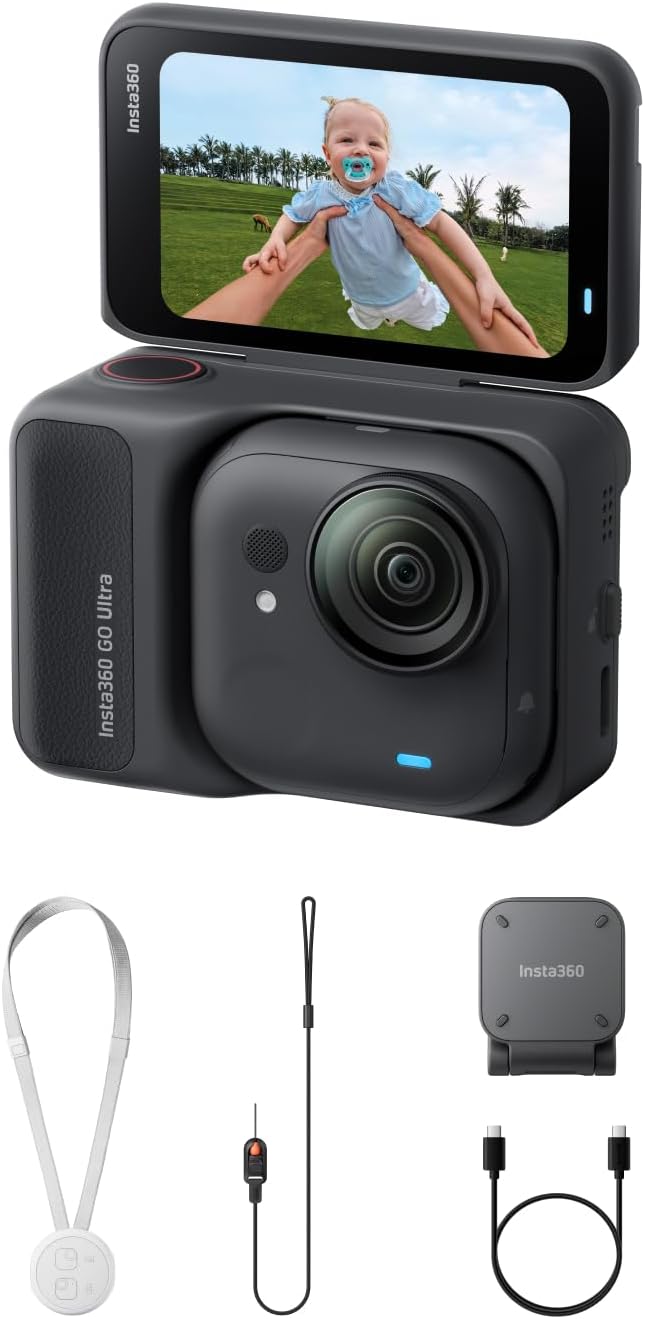 Insta360 GO ULTRA STANDARD BUNDLE - GARANZIA UFFICIALE NITAL 2 ANNI