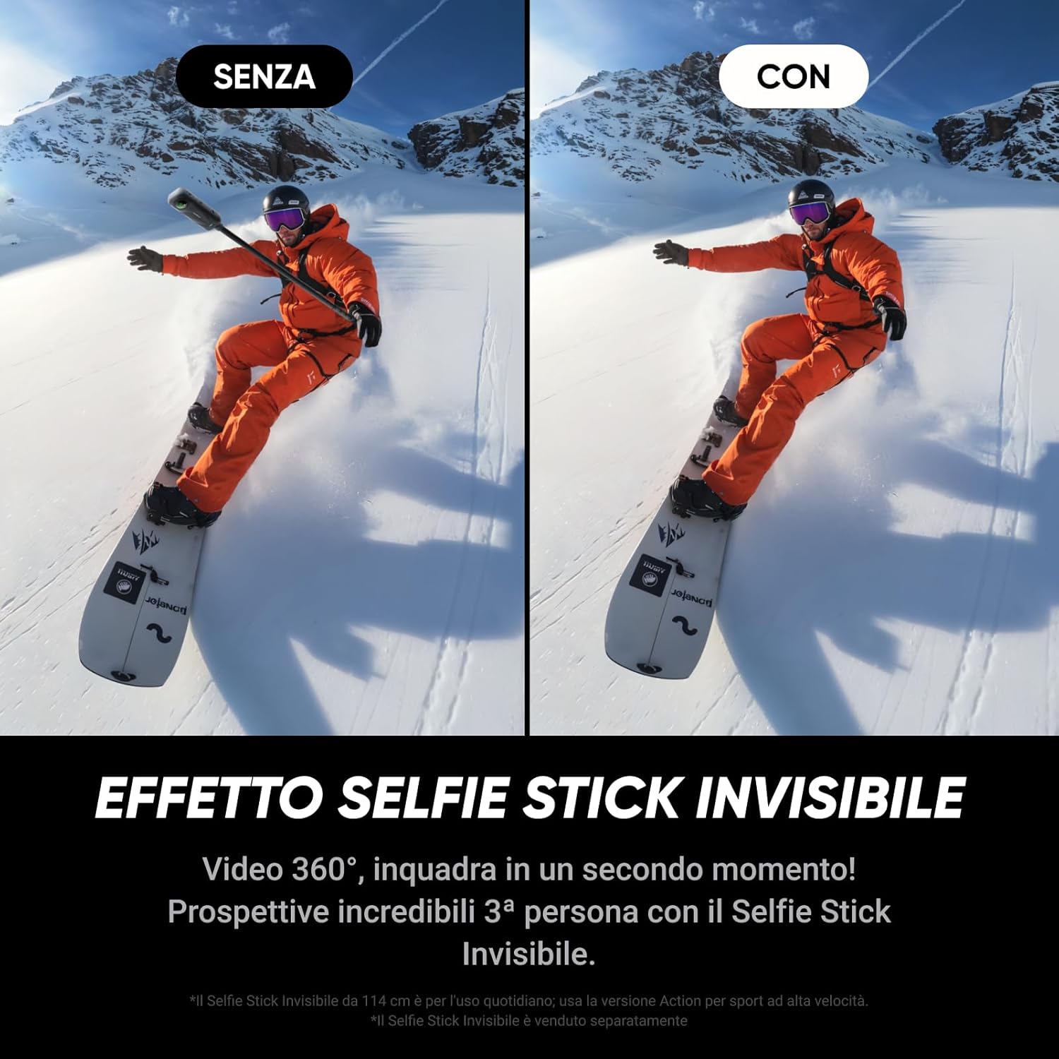 Insta360 X5 CAMERA GARANZIA UFFICIALE NITAL 2 ANNI