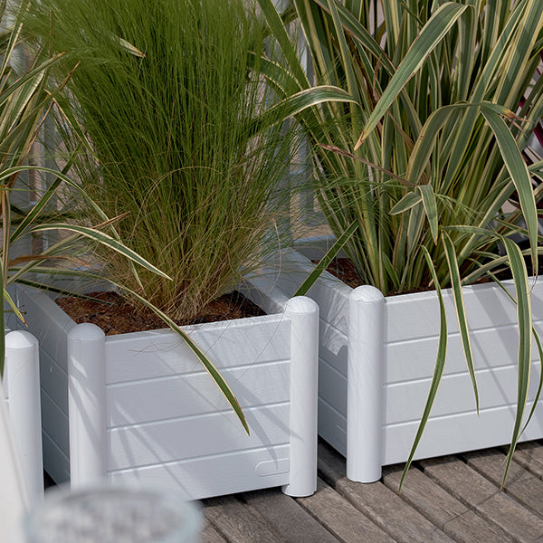Fioriera Italia Stefanplast Quadra Con Spalliera