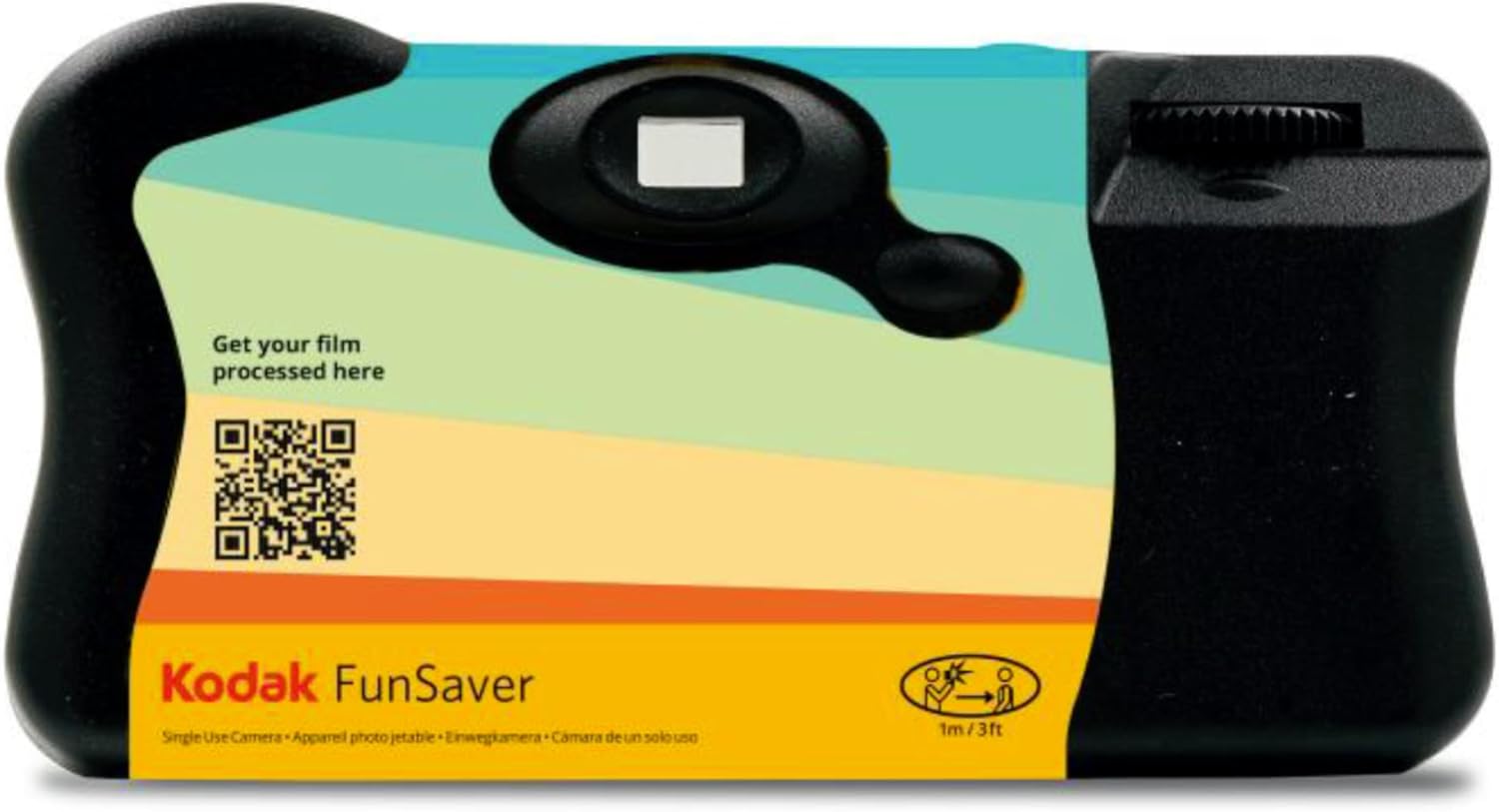 KODAK FUN SAVER USA E GETTA 39 FOTO FLASH SUMMER EDITION - SCONTO QUANTITA'