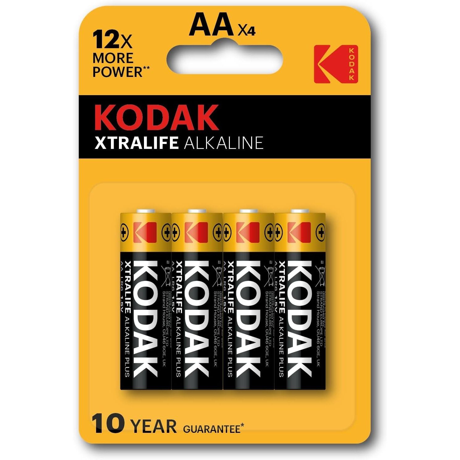 KODAK Batterie Xtralife AA / AAA LR03 - LR6 - (80 Batterie)