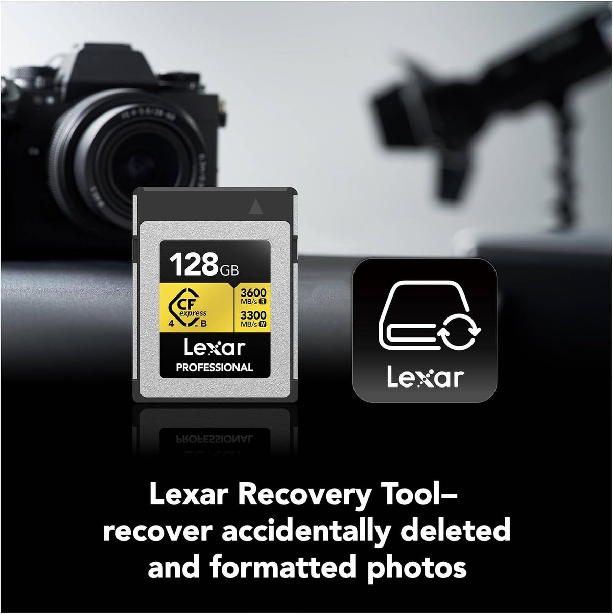 LEXAR CFEXPRESS 4.0 TYPE-B 128 GB GOLD