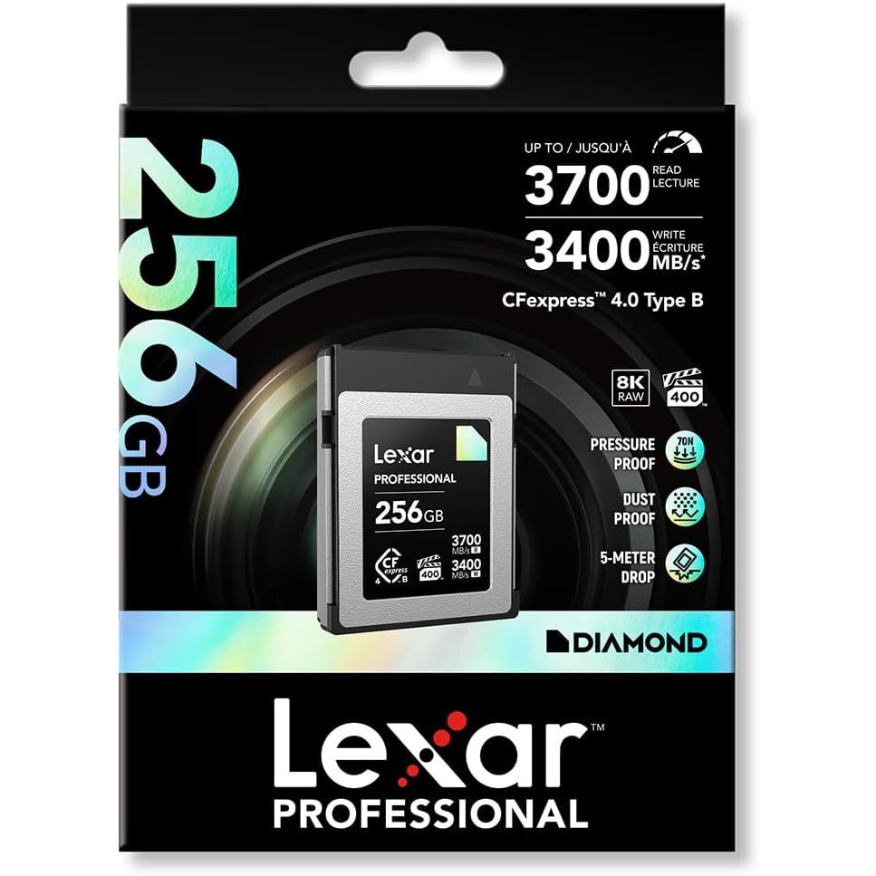 LEXAR CFEXPRESS 4.0 TYPE-B 256GB DIAMOND