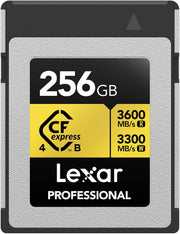 LEXAR CFEXPRESS 4.0 TYPE-B 256 GB GOLD