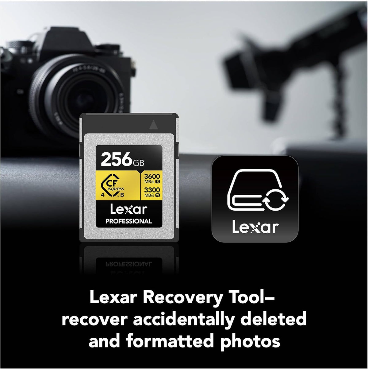 LEXAR CFEXPRESS 4.0 TYPE-B 256 GB GOLD