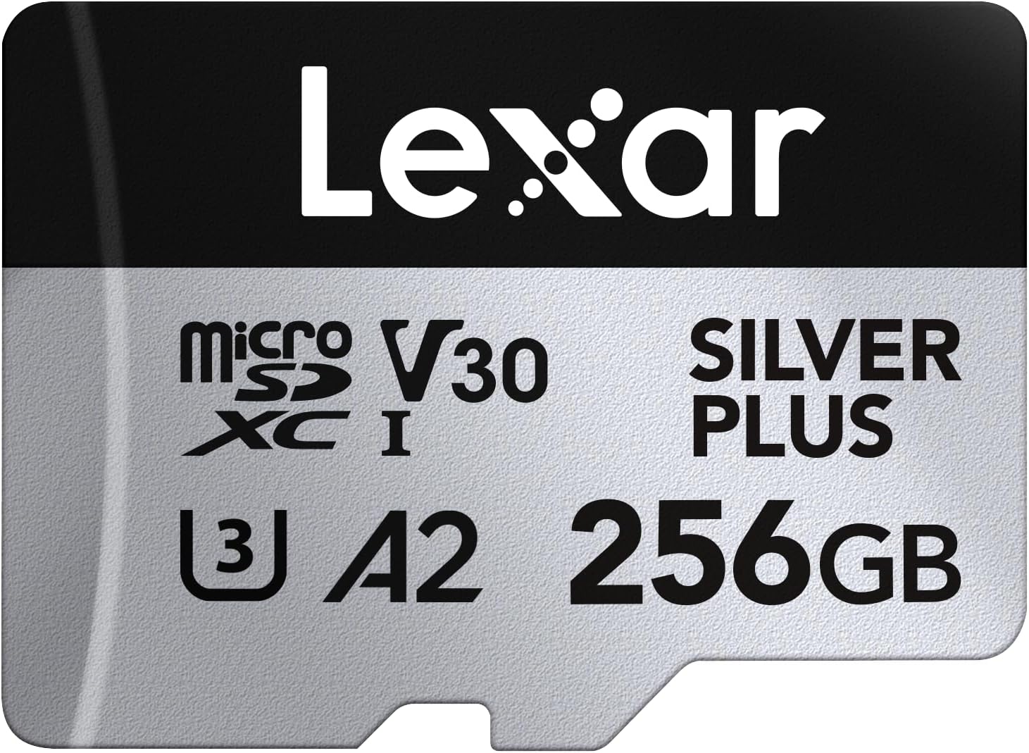 LEXAR MICRO SDXC 256GB SILVER PLUS A2 V30