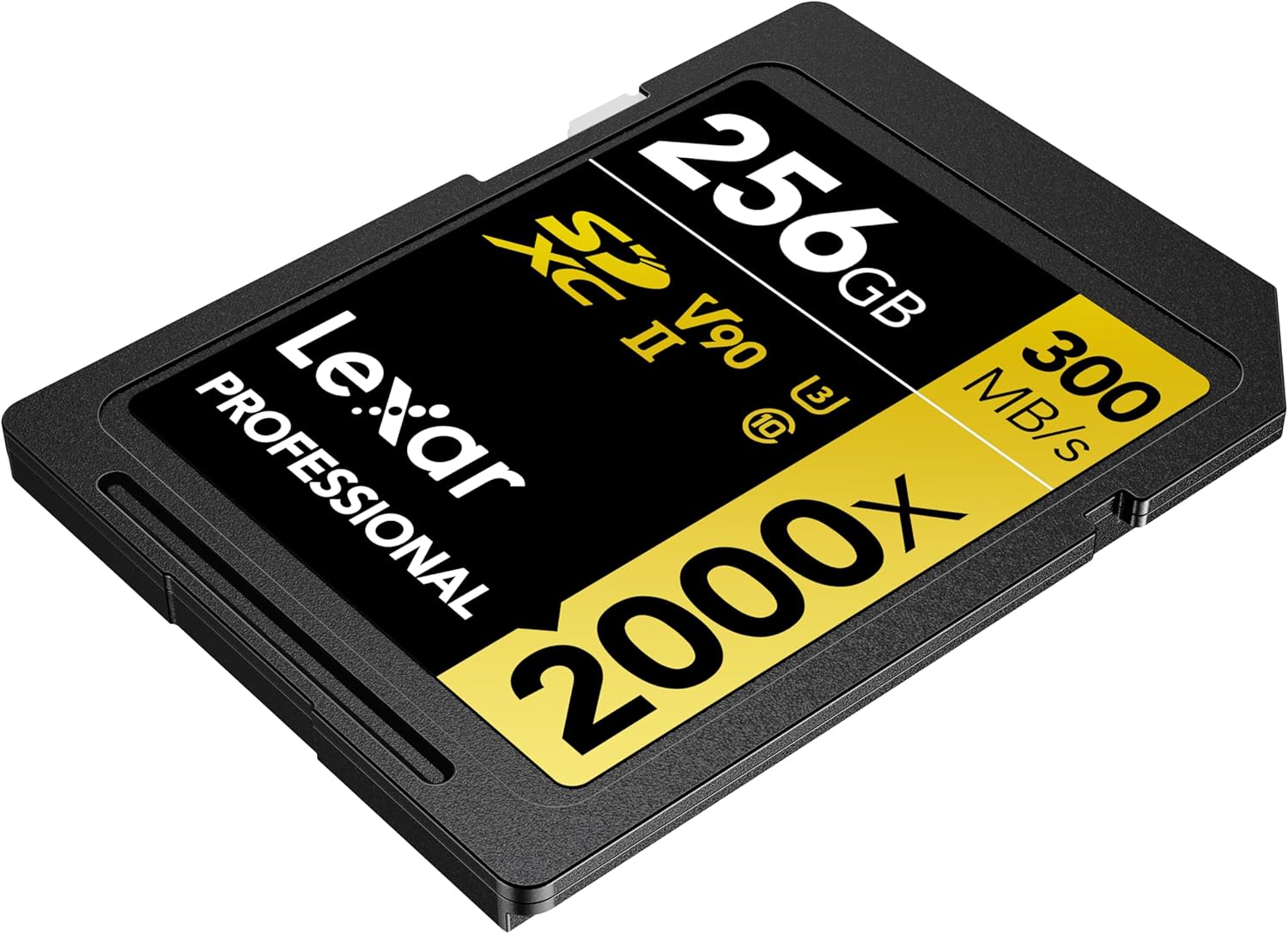 LEXAR SDXC 256GB PRO 2000X UHS-II U3 V90 GOLD SERIES