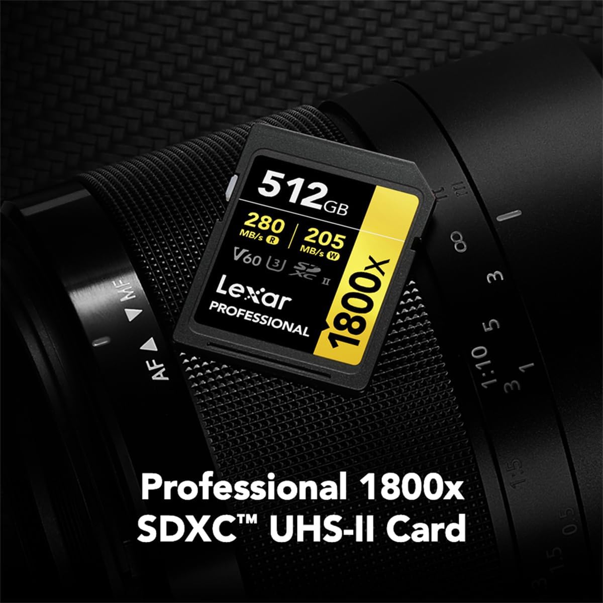 LEXAR SDXC PRO 1800X UHS-II V60 U3