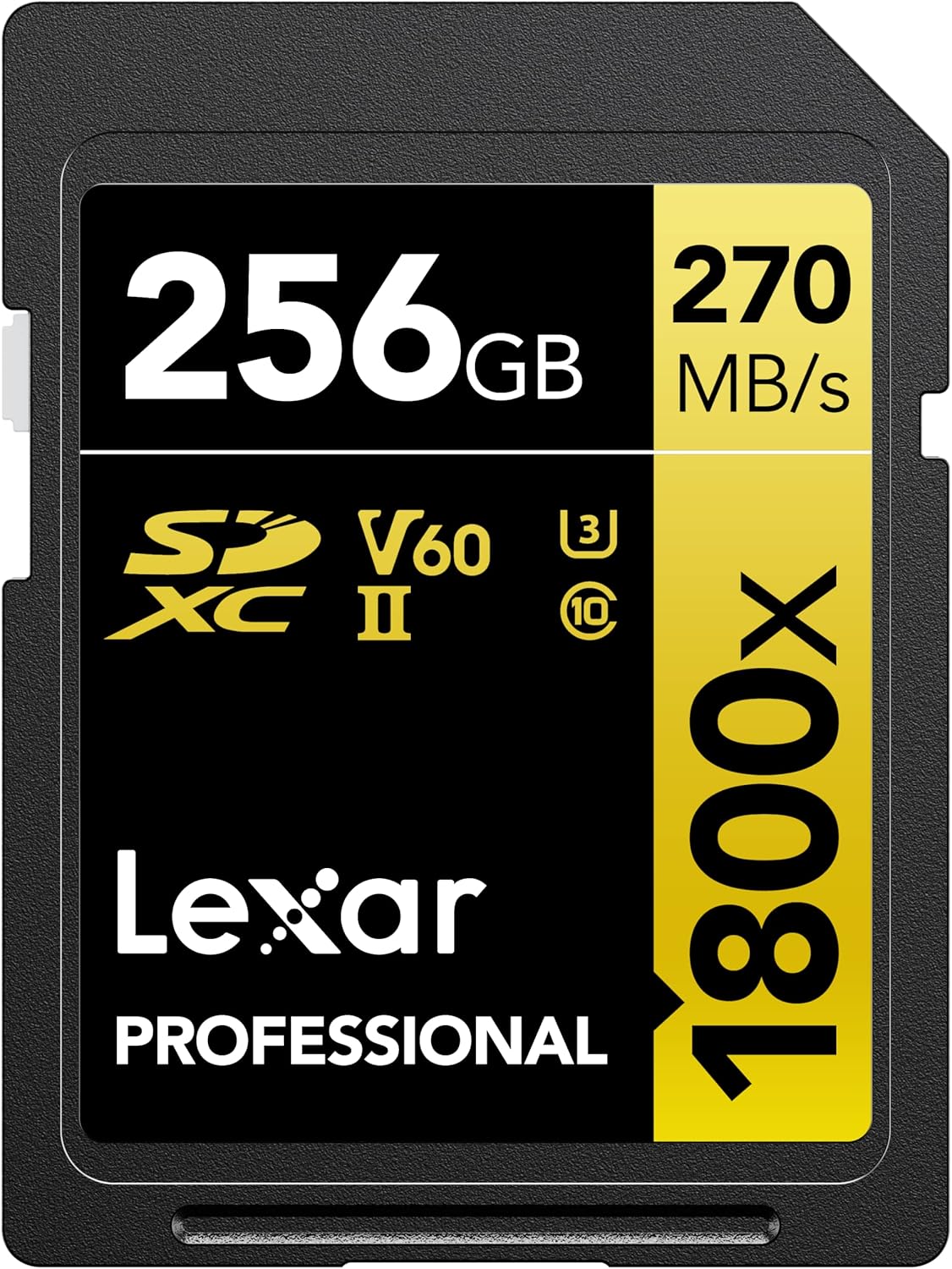 LEXAR SDXC PRO 1800X UHS-II V60 U3