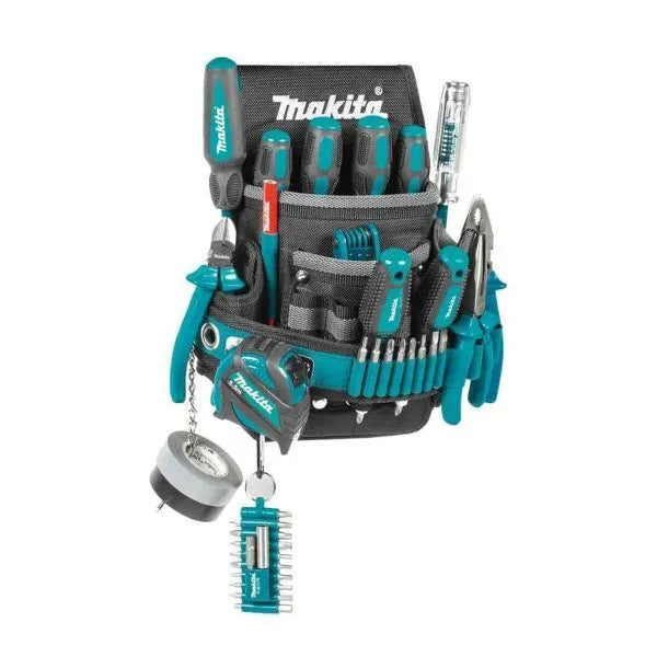 Makita E-15241– Borsa Porta Attrezzi Per Elettricisti Blu Compatta