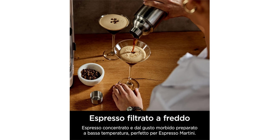 NINJA LUXE PRO CAFE MACCHINA DA CAFFE ESPRESSO GARANZIA UFFICIALE ITALIA 2 ANNI