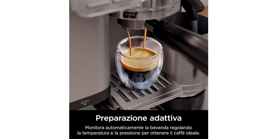 NINJA LUXE PRO CAFE MACCHINA DA CAFFE ESPRESSO GARANZIA UFFICIALE ITALIA 2 ANNI