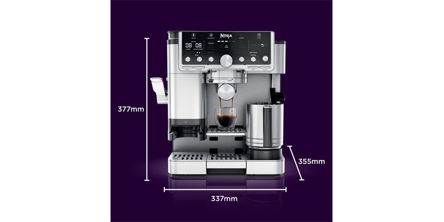 NINJA LUXE PRO CAFE MACCHINA DA CAFFE ESPRESSO GARANZIA UFFICIALE ITALIA 2 ANNI