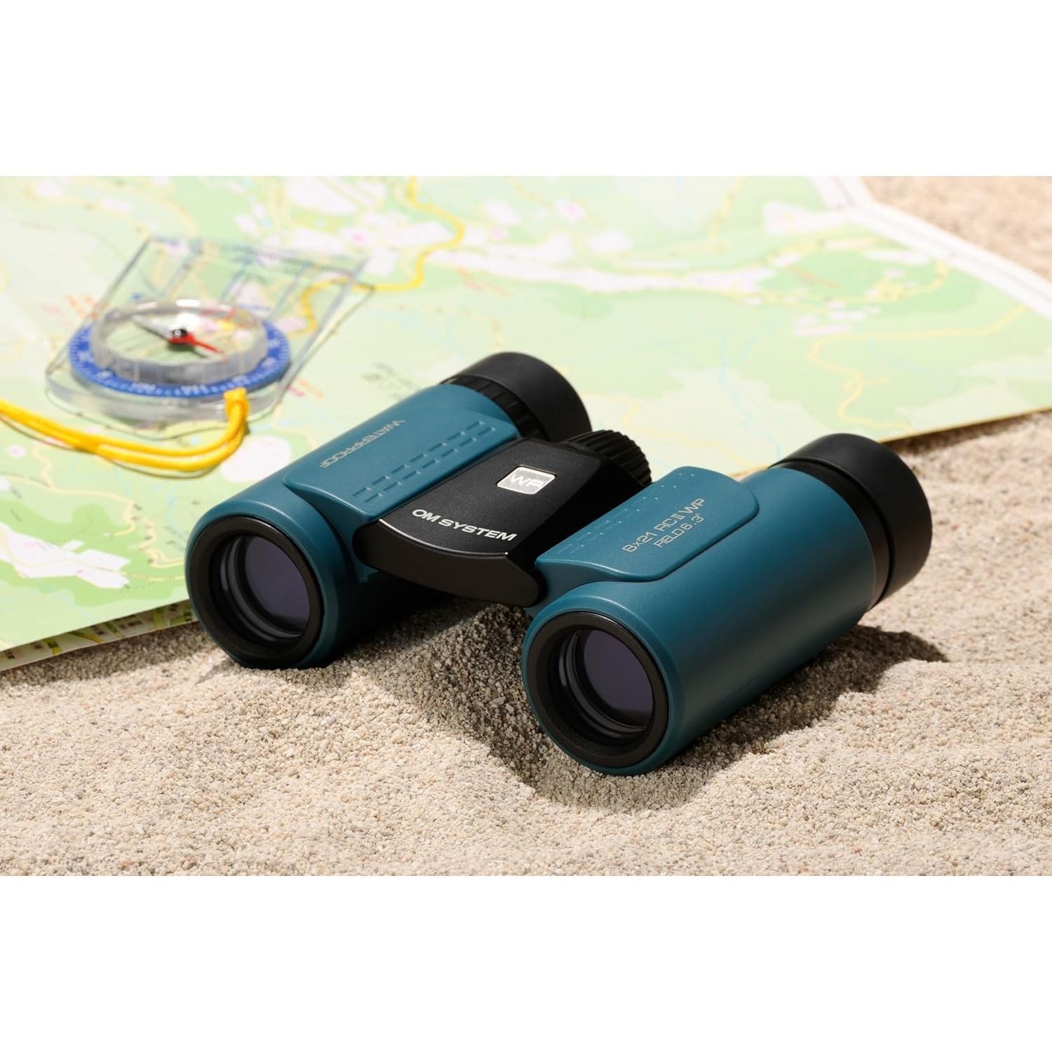 Olympus Binocolo 8x21 RC II WP BLU GARANZIA ITALIA POLYPHOTO 2 ANNI