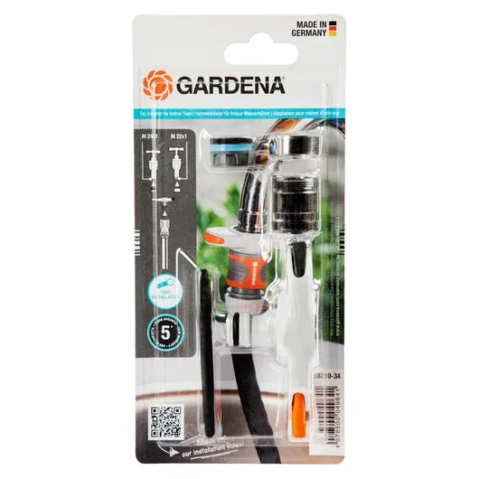 Gardena Adattatore per Rubinetti da Interno – Collegamento Rapido per Irrigazione