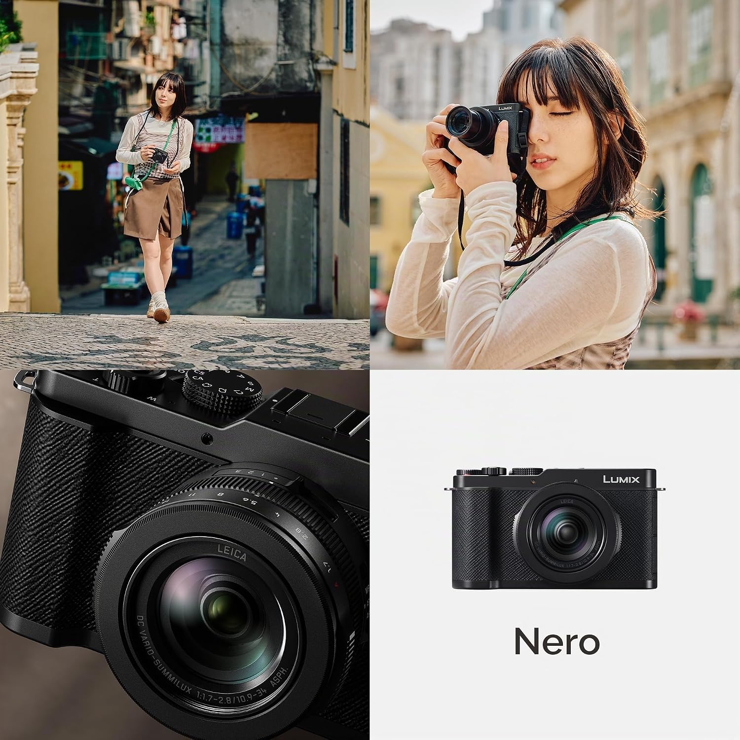 Panasonic LUMIX L10 BLACK GARANZIA FOWA 4 ANNI ITALIA