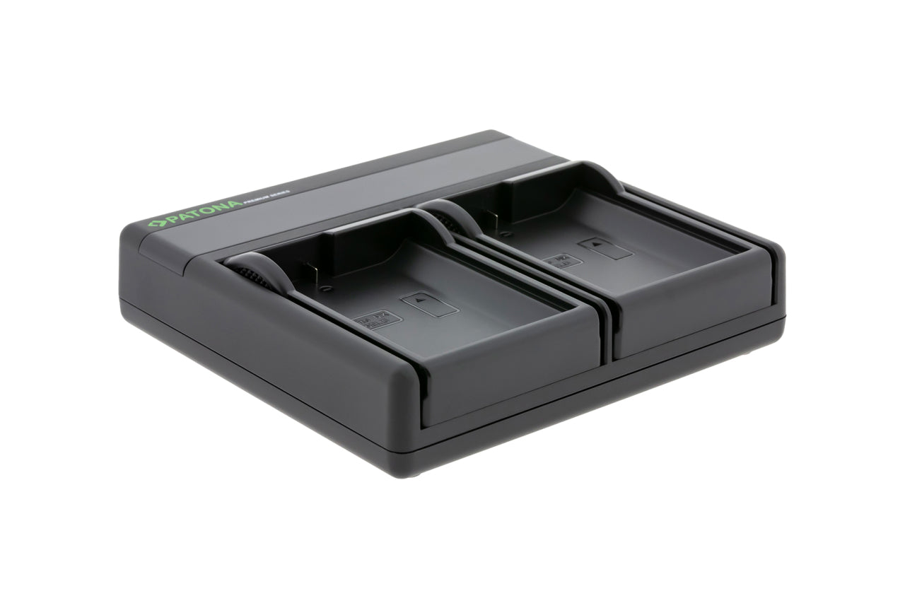 PATONA PREMIUM DUAL PD BATTERY CHARGER USB-C