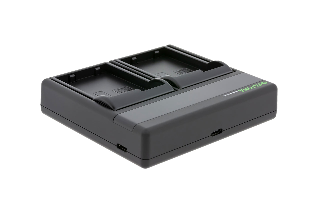 PATONA PREMIUM DUAL PD BATTERY CHARGER USB-C