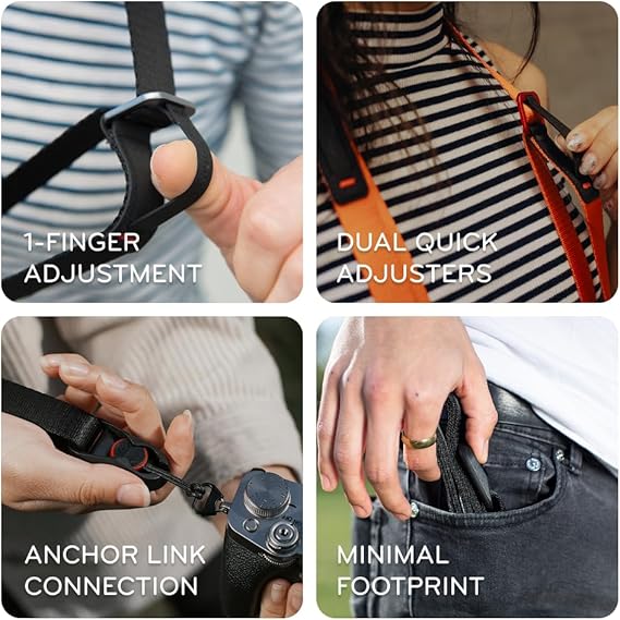 PEAK DESIGN LEASH - KELP (BRONOZO) Tracolla sottile