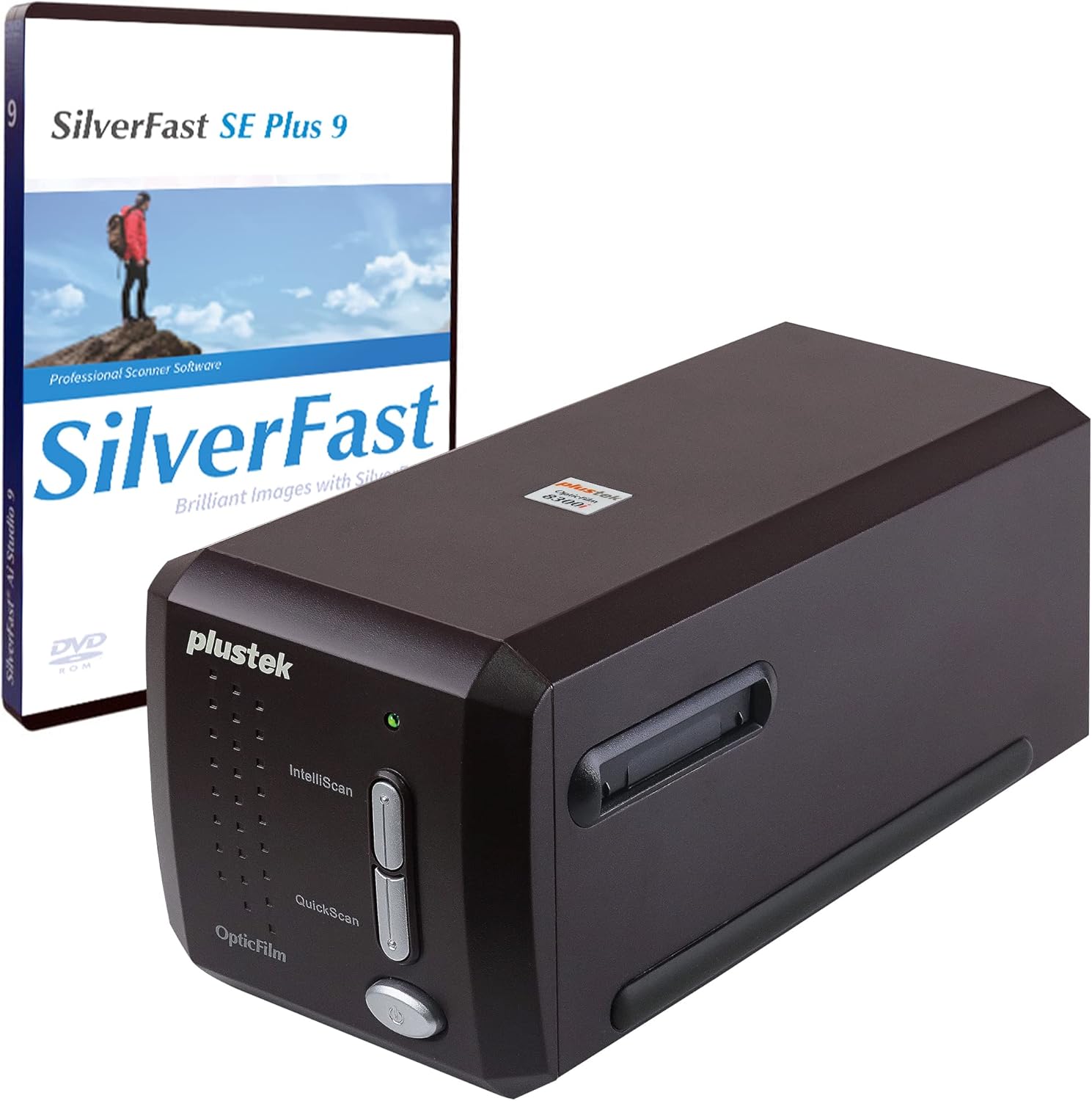 PLUSTEK OPTICFILM 8300i SE SCANNER GARANZIA UFFICIALE 2 ANNI ITALIA