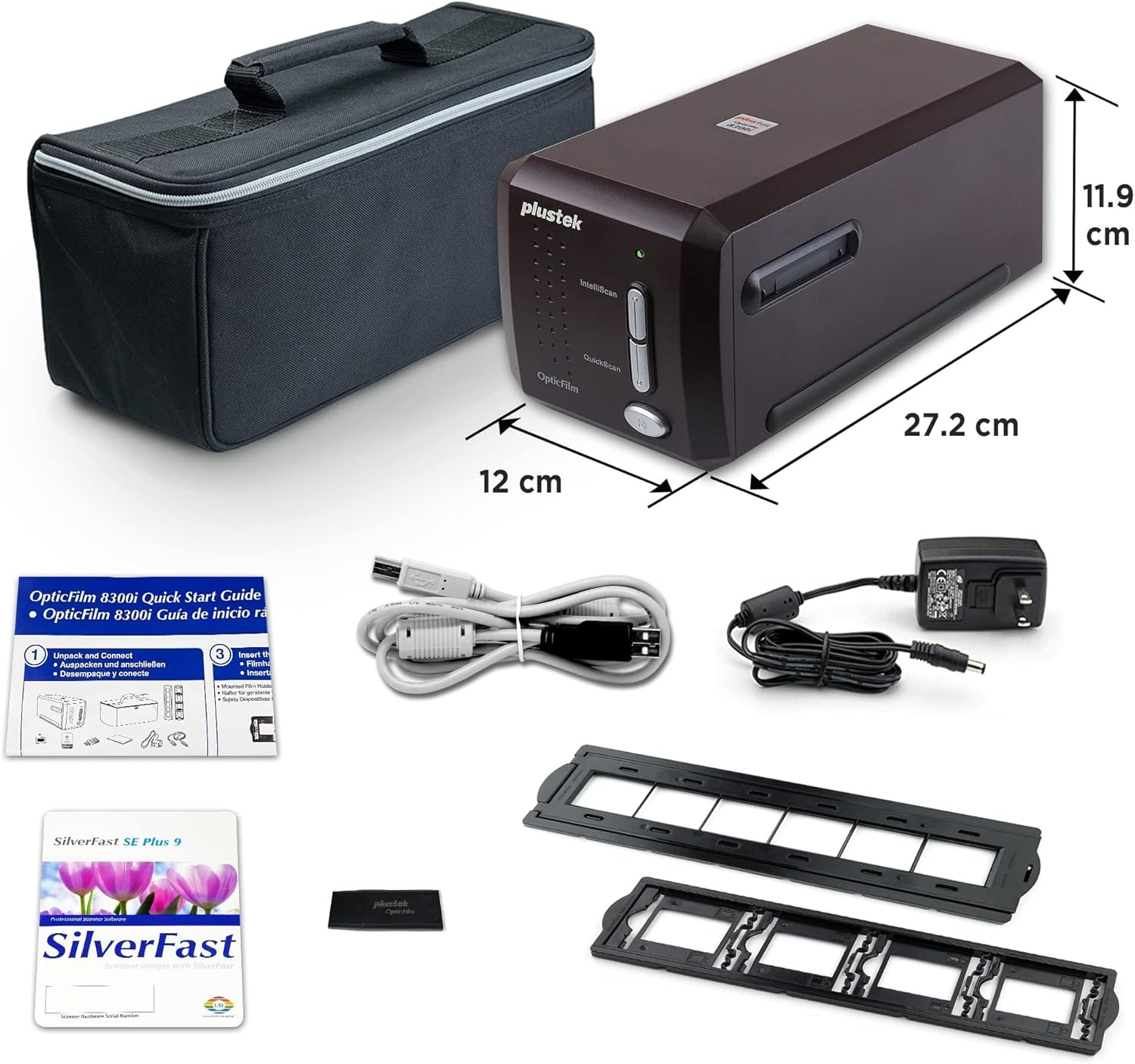 PLUSTEK OPTICFILM 8300i SE SCANNER GARANZIA UFFICIALE 2 ANNI ITALIA
