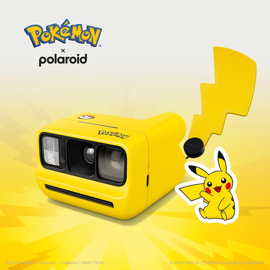 Polaroid Go Camera Gen 3 POKEMON - GARANZIA 2 ANNI UFFICIALE NITAL ITALIA