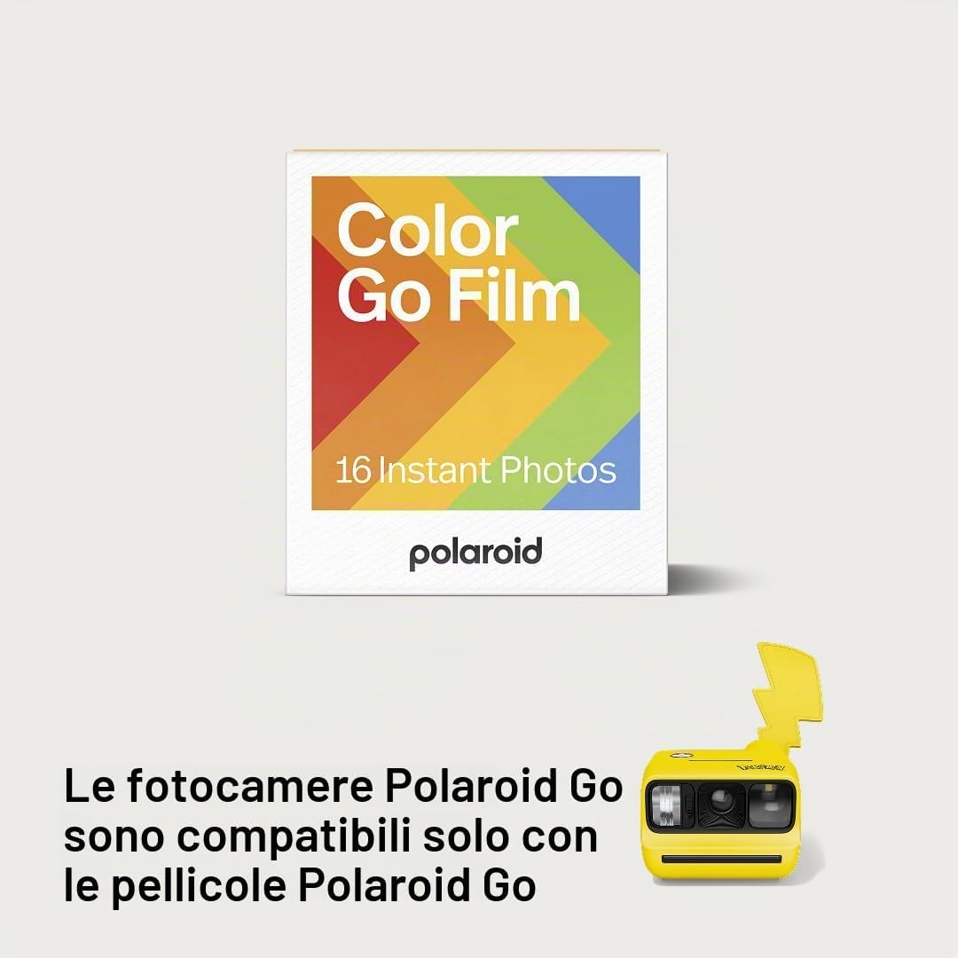 Polaroid Go Camera Gen 3 POKEMON - GARANZIA 2 ANNI UFFICIALE NITAL ITALIA