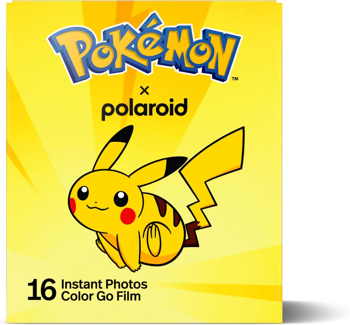 Polaroid GO FILM POKEMON PIKACHU 16 FOTO - SCONTO QUANTITA'