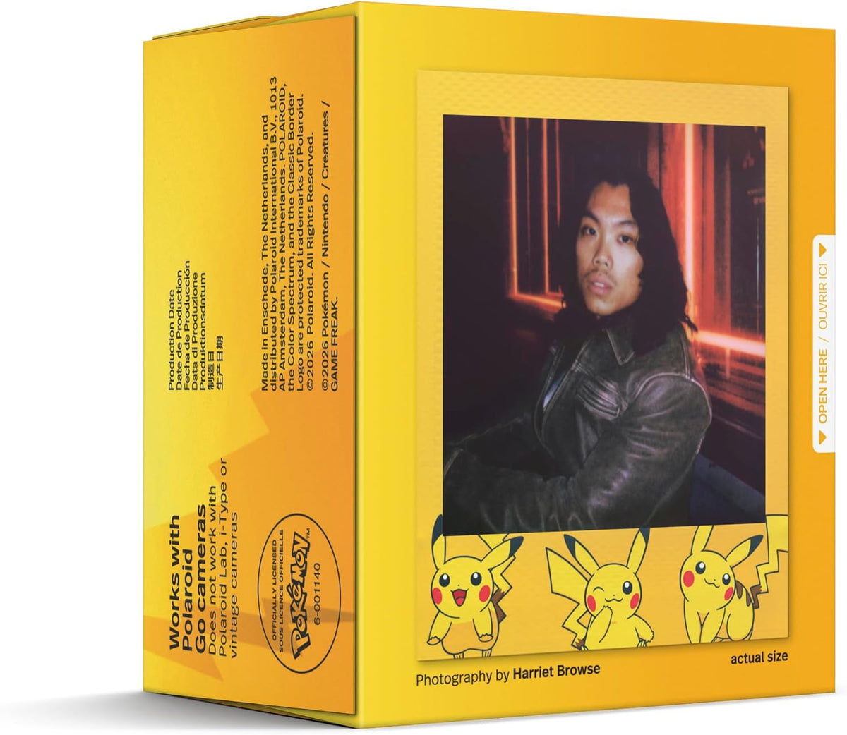 Polaroid GO FILM POKEMON PIKACHU 16 FOTO - SCONTO QUANTITA'