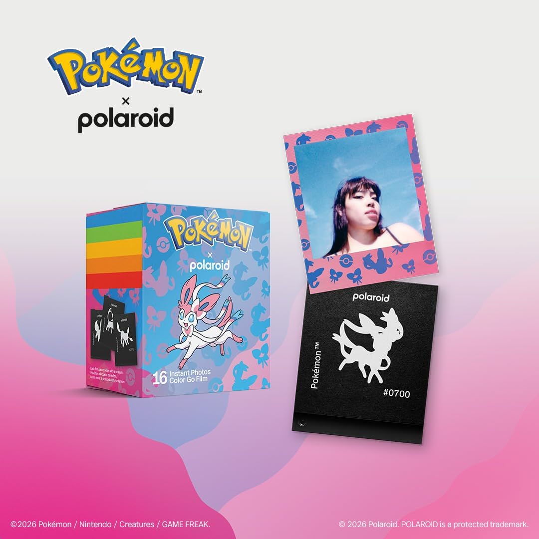 Polaroid GO FILM POKEMON SYLVEON 16 FOTO - SCONTO QUANTITA'