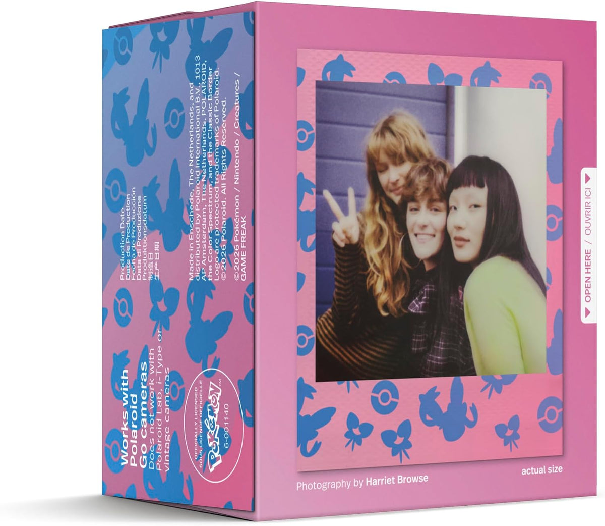 Polaroid GO FILM POKEMON SYLVEON 16 FOTO - SCONTO QUANTITA'