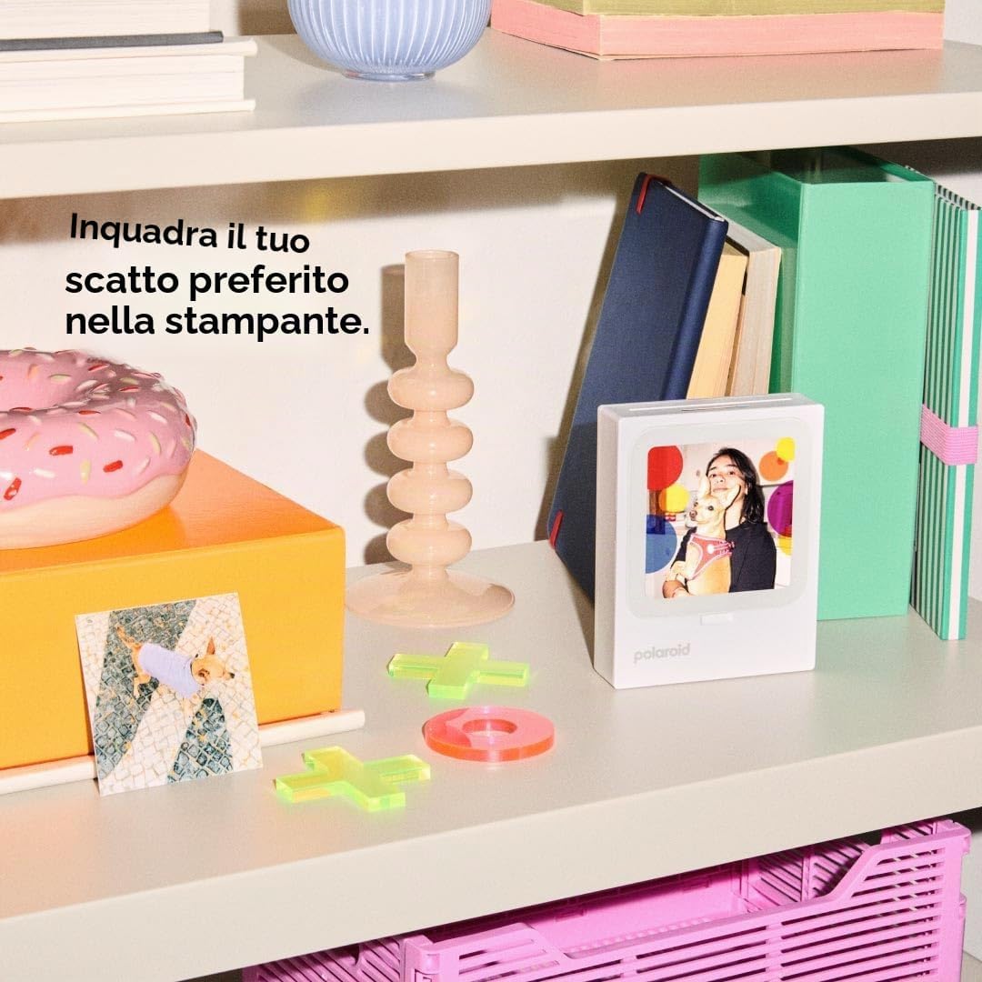 POLAROID HI PRINT 3X3 + 10 STAMPE - GARANZIA 2 ANNI UFFICIALE NITAL ITALIA