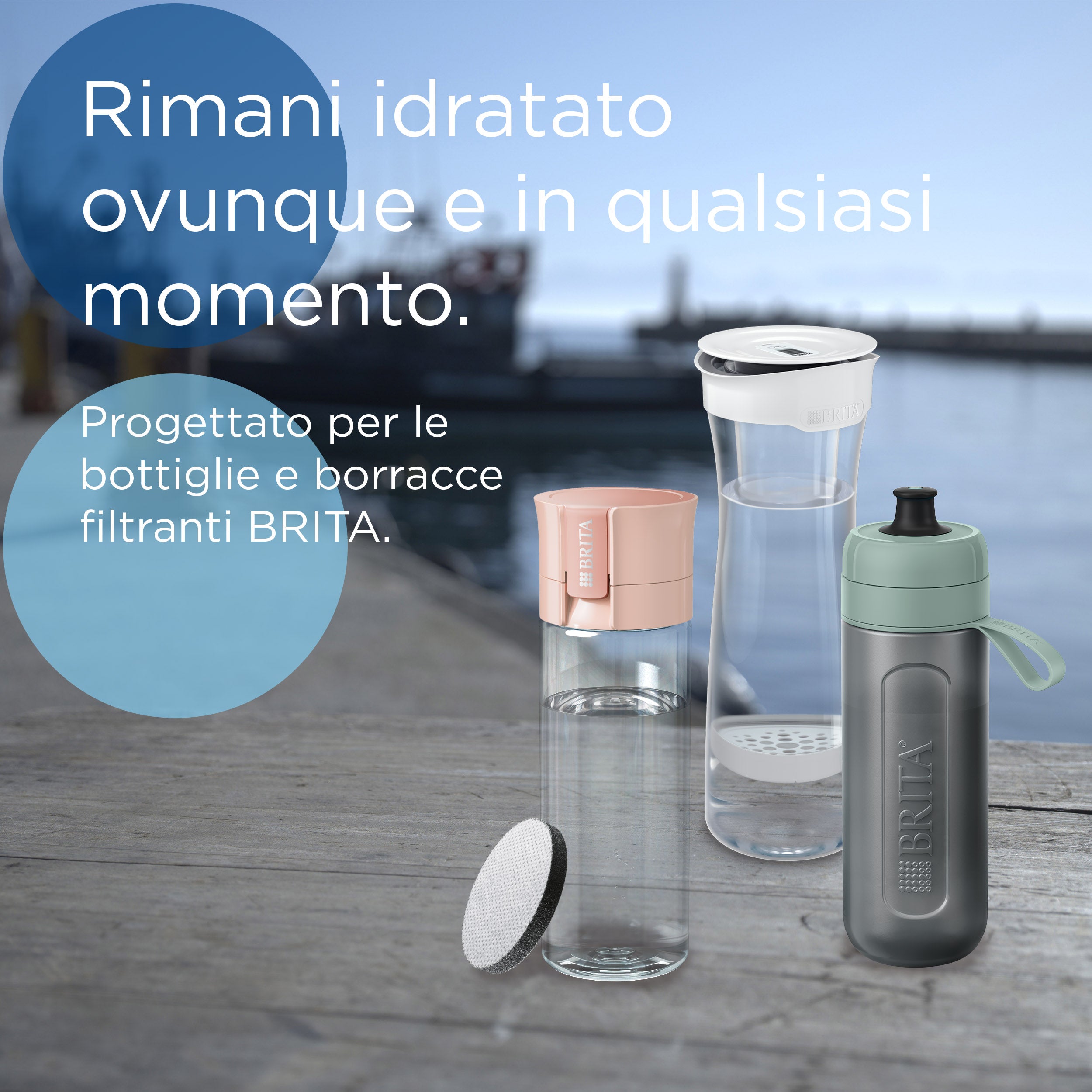 Brita MicroDisc Filtri per acqua per bottiglie e borracce filtranti