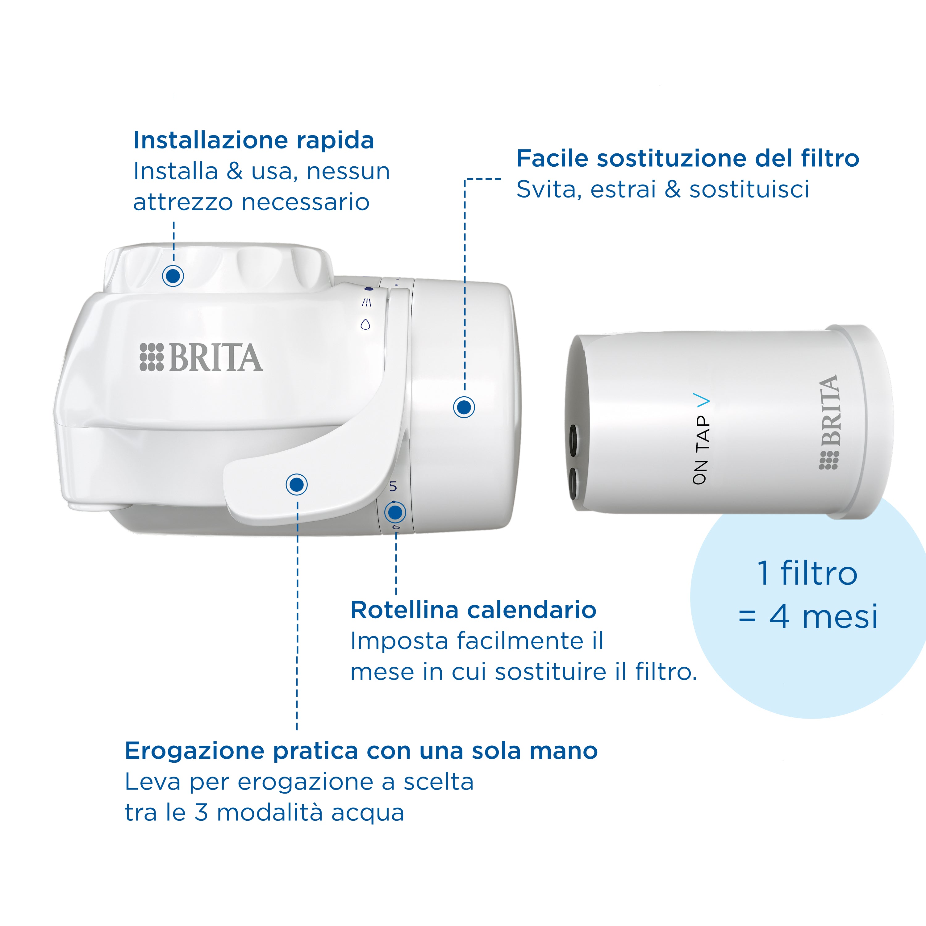 Brita Filtri Per Sistema Filtrante On Tap V