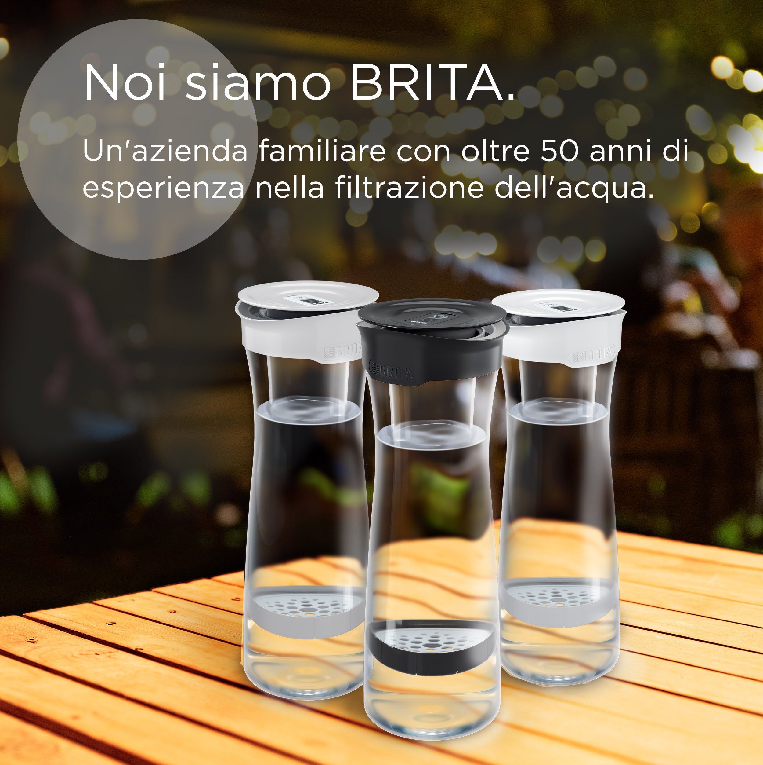 Brita fill&serve Mind - Bottiglia filtrante da 1.3L , incl. 1 filtro MicroDisc