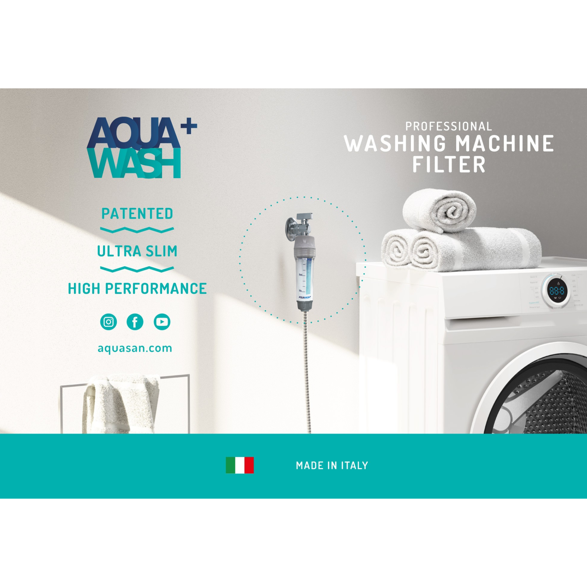 AquaWash Plus: protezione completa per lavatrice e lavastoviglie
