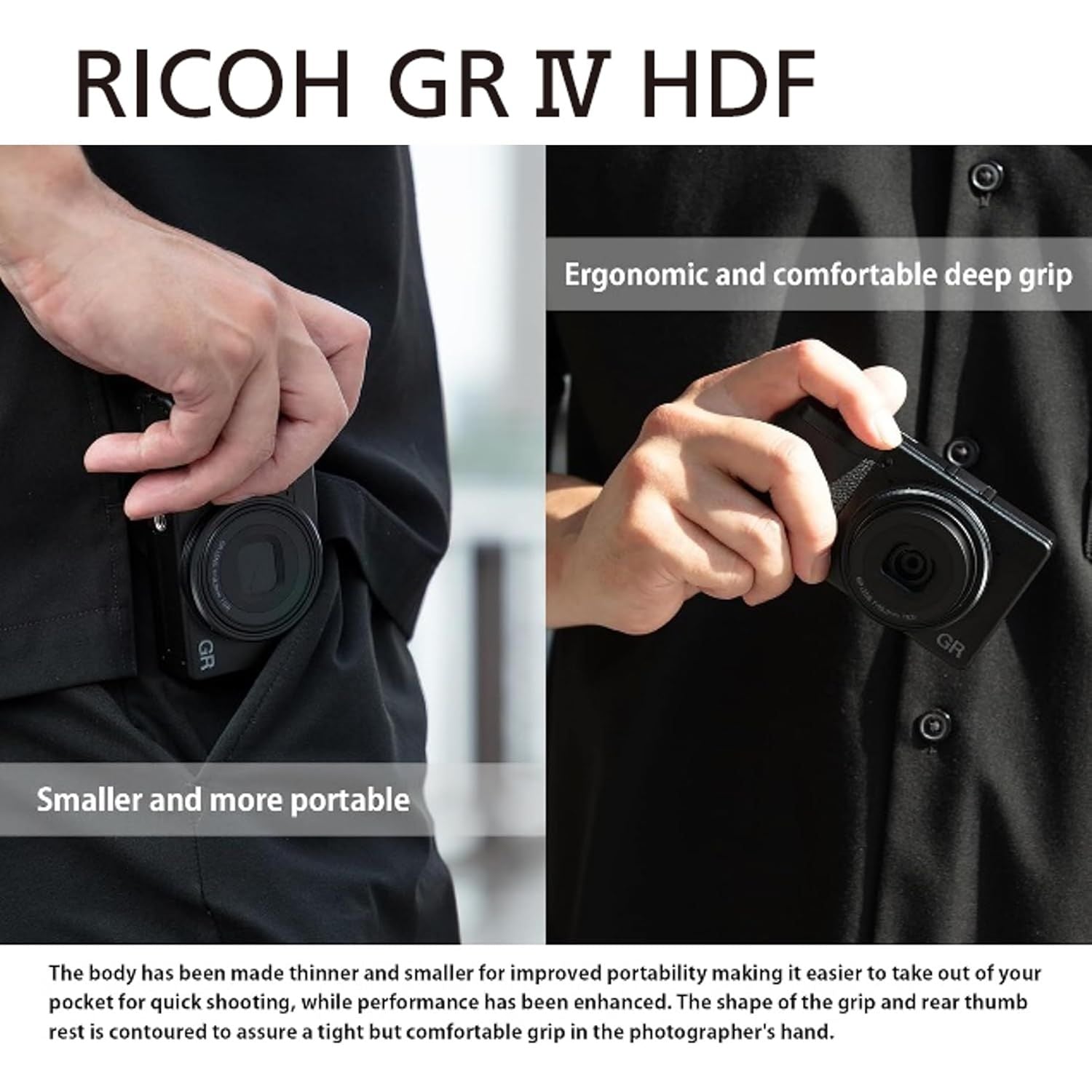 RICOH GR IV HDF GARANZIA ITALIA FOWA 4 ANNI