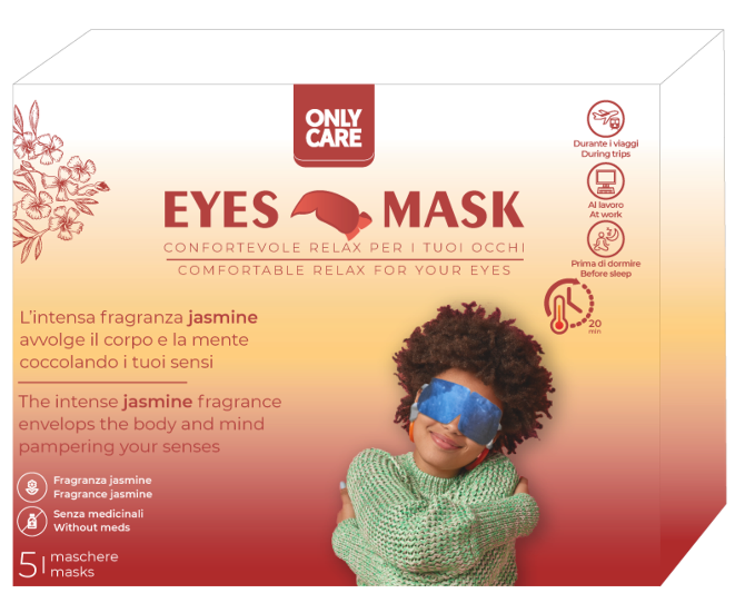 Only Care Eyes Mask – Maschera Occhi a Vapore 40°C per 20 Minuti
